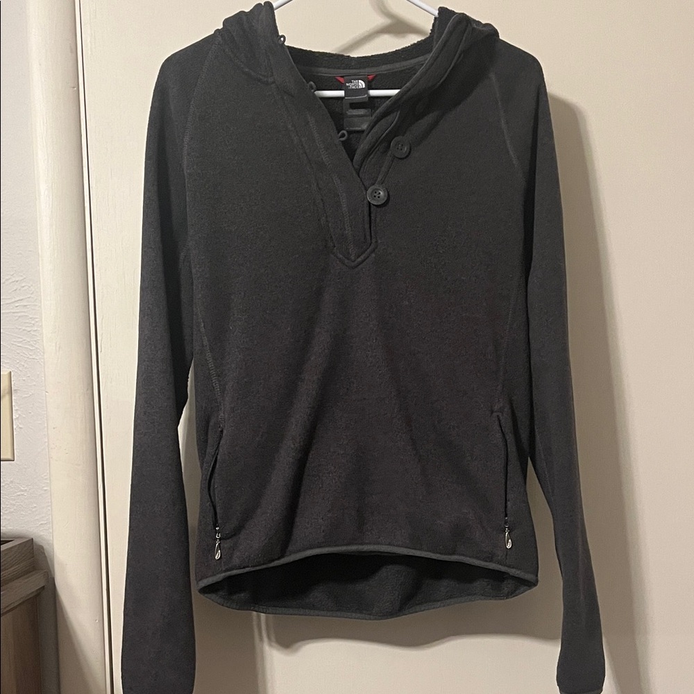 The North Face Women's Dark Grey Cowl Neck Sweater